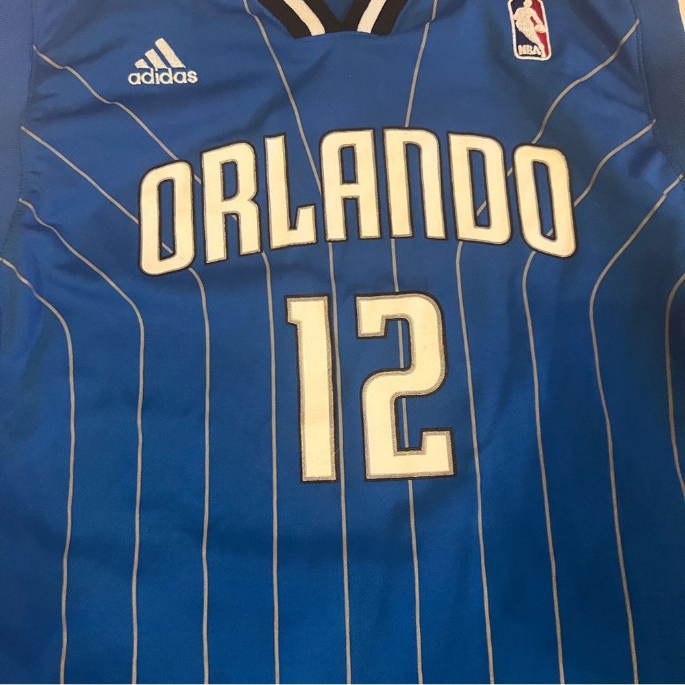 Dwight Howard Adidas Orlando Magic NBA Jersey Youth Large Blue/White/Black - Picture 2 of 5